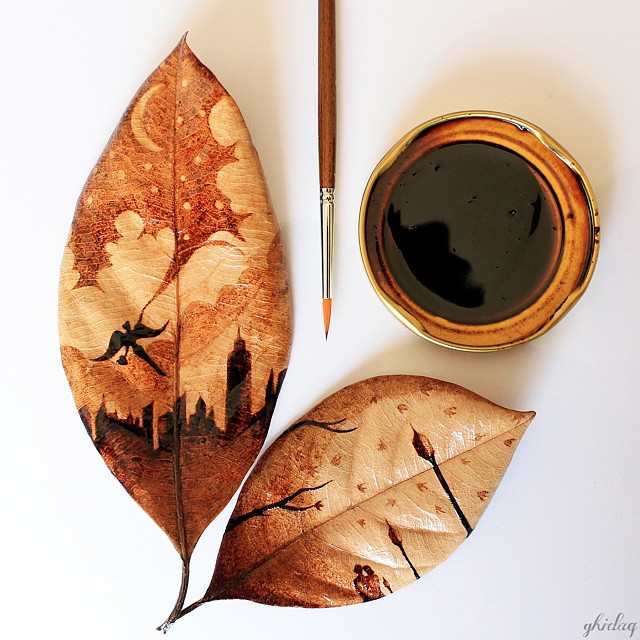 Nghệ thuật vẽ tranh từ cà phê